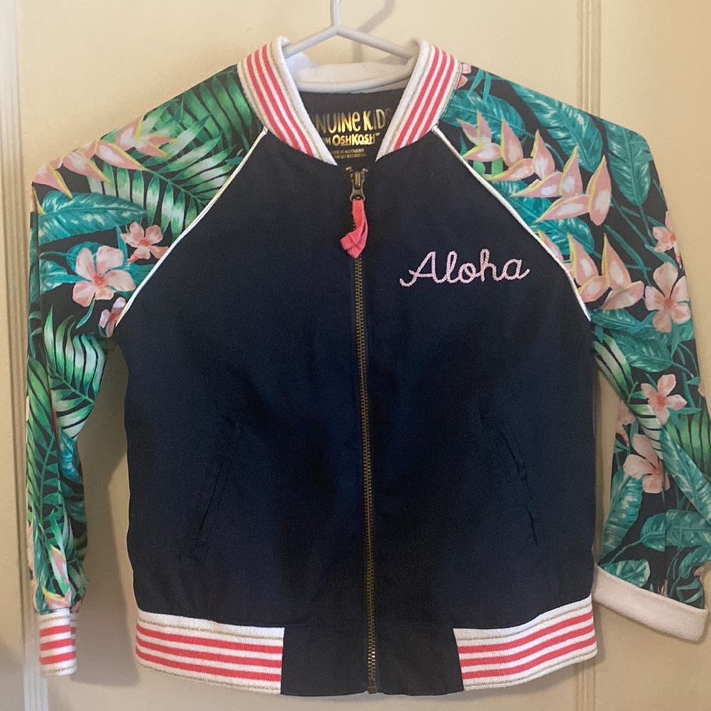 Girls oshkosh aloha jacket size 4t